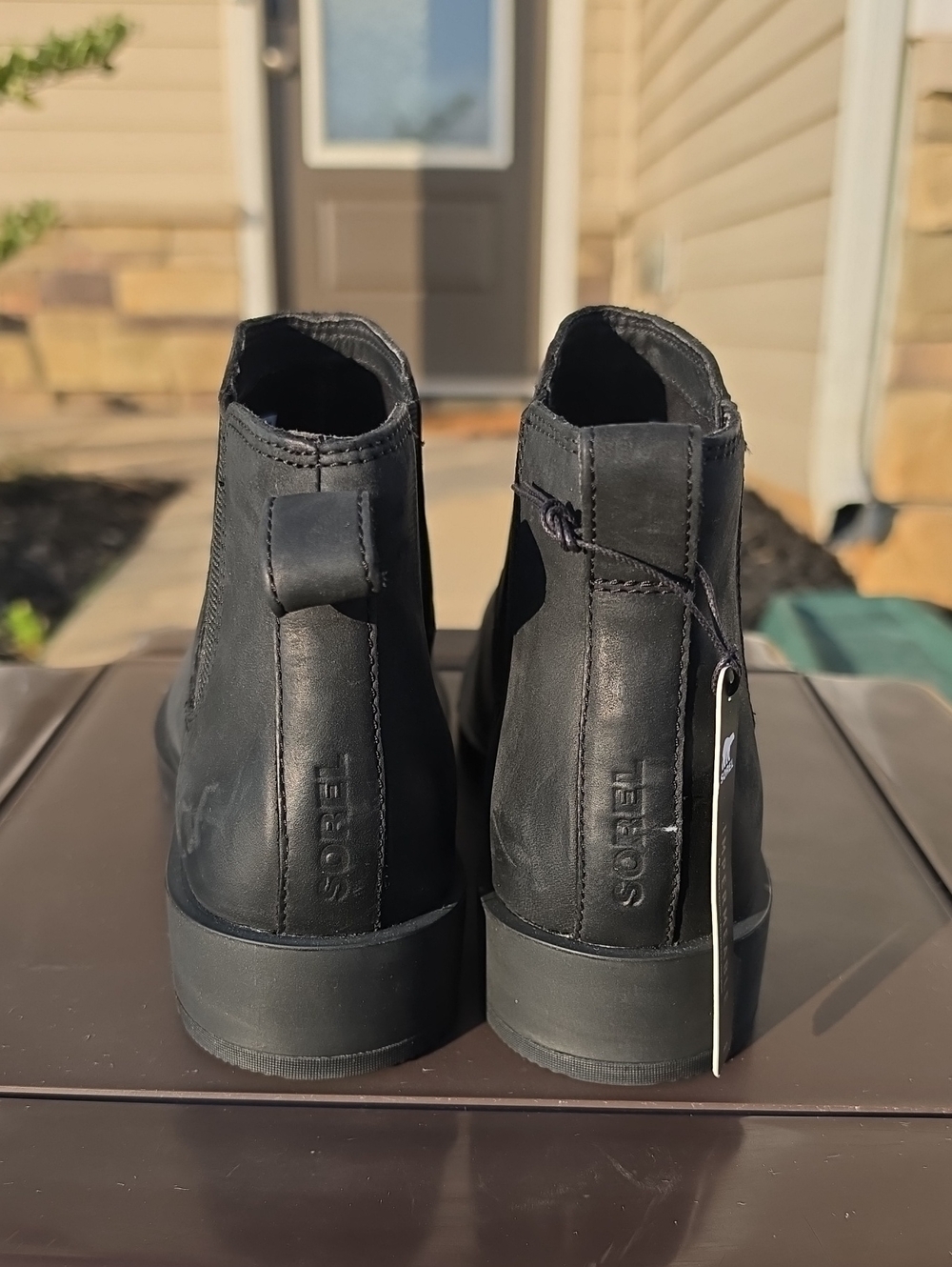 Sorel Womens Size 8.5 Black Chelsea Ankle Boots - Picture 4 of 9